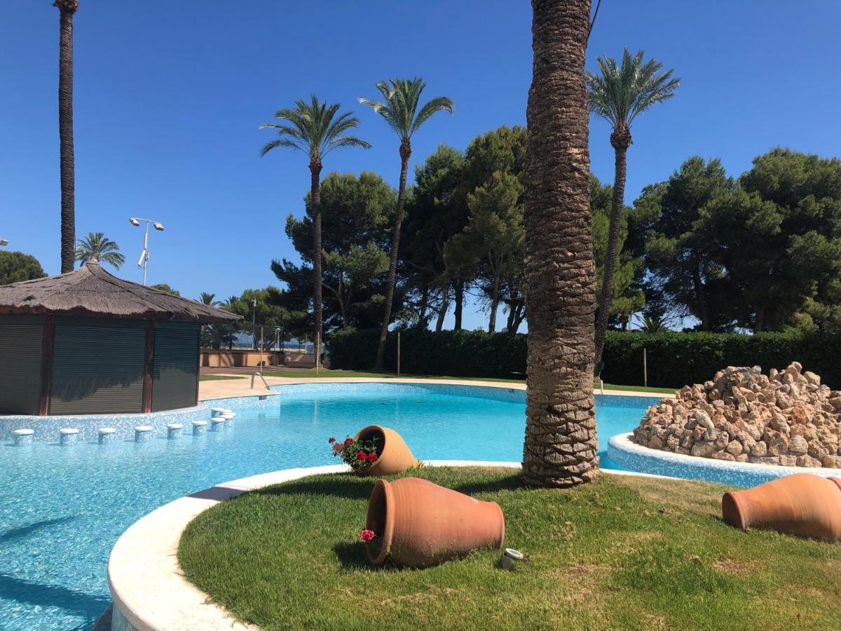 Cullera - Florazar II Con Piscina, Tenis Y Club Social Exterior foto